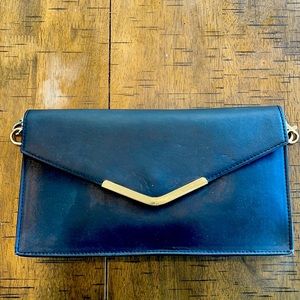 ALDO Black and gold purse/wristlet